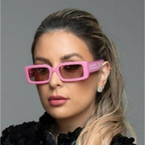 NEW DOLCE&GABBANA PINK WOMEN SUNGLASSES DOLCE&GABBANA - Picture 3 of 4